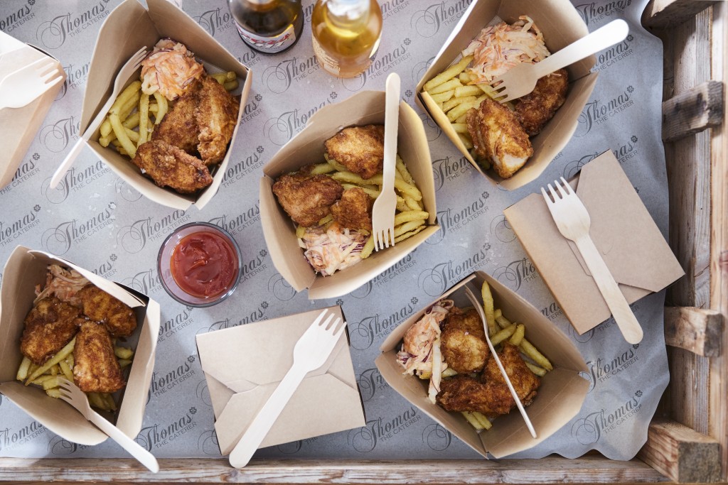 southern fried Chicken and fries 