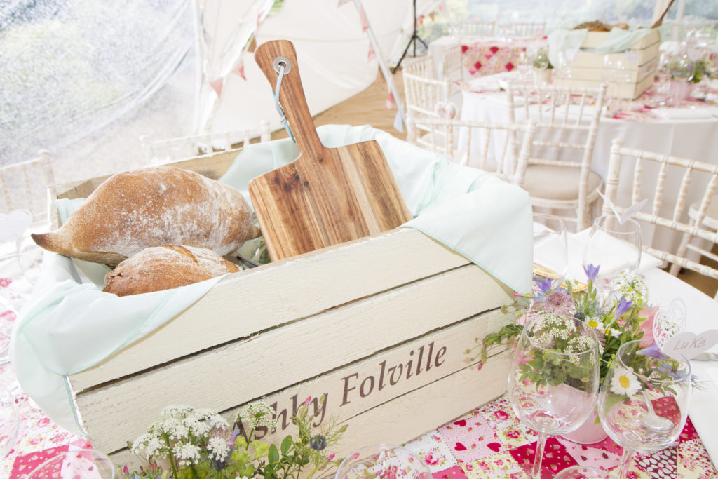 Wedding picnic boxes