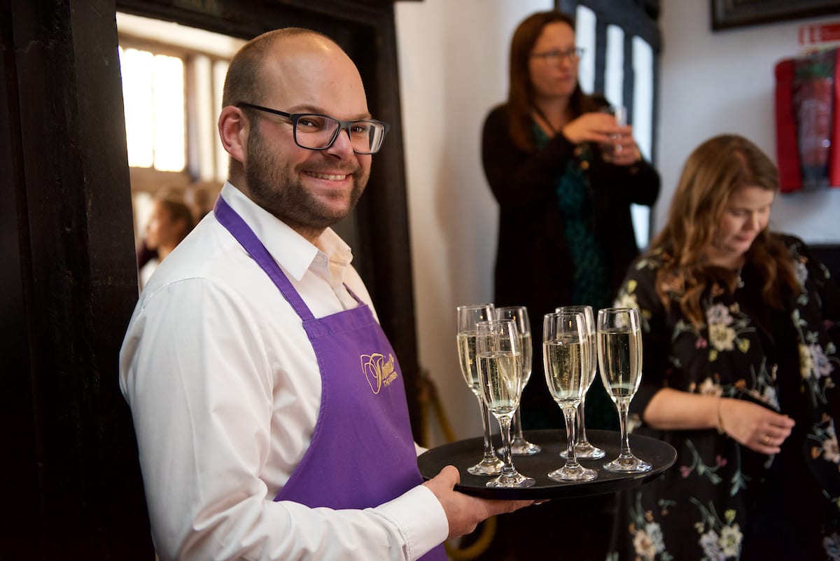 If Carlsberg did Canapes.....Corporate Catering in Leicester Thomas