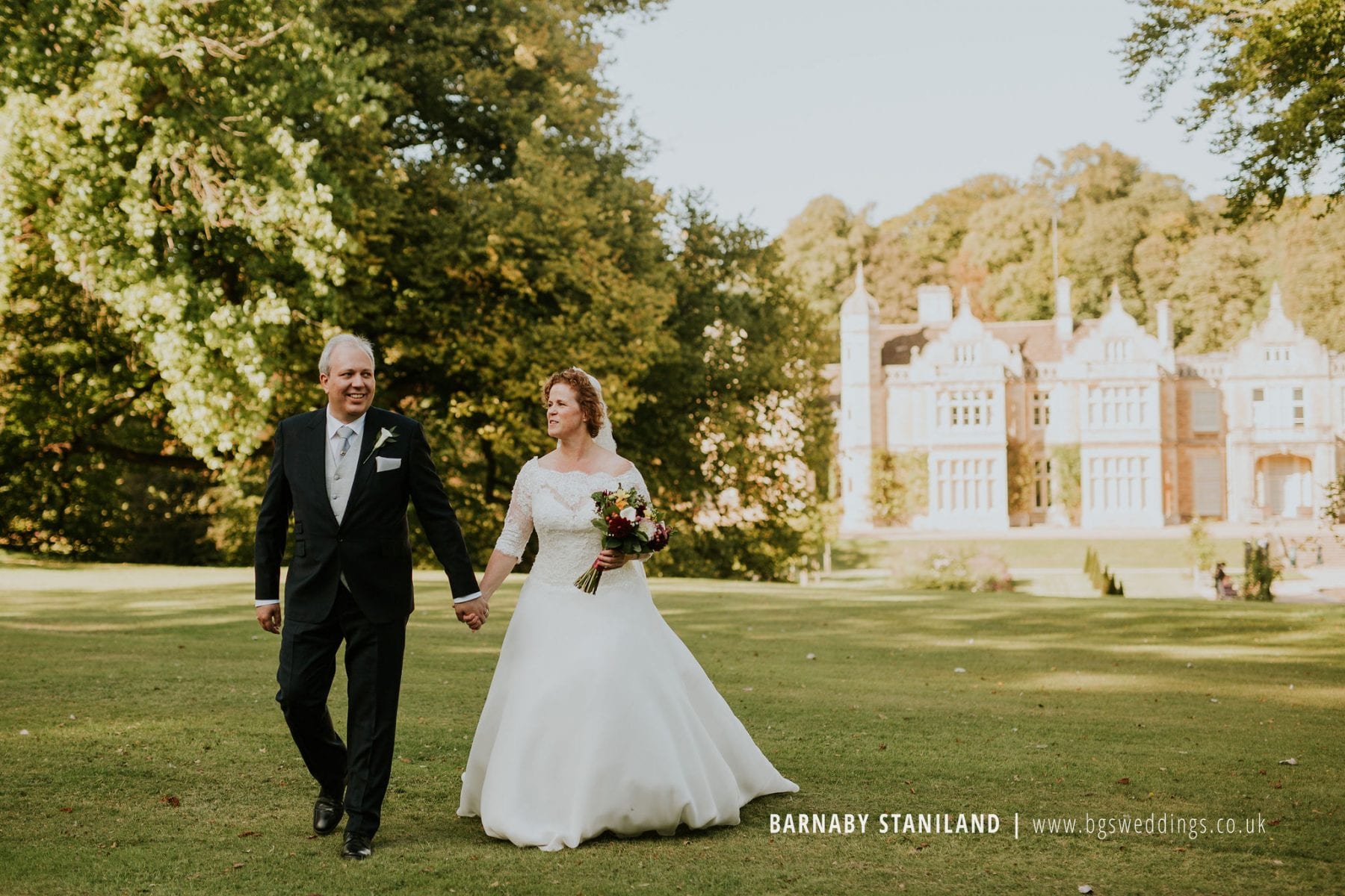 Wedding Couple in Gardens