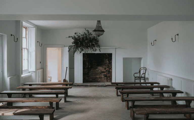 The Ceremony room Aswarby rectory