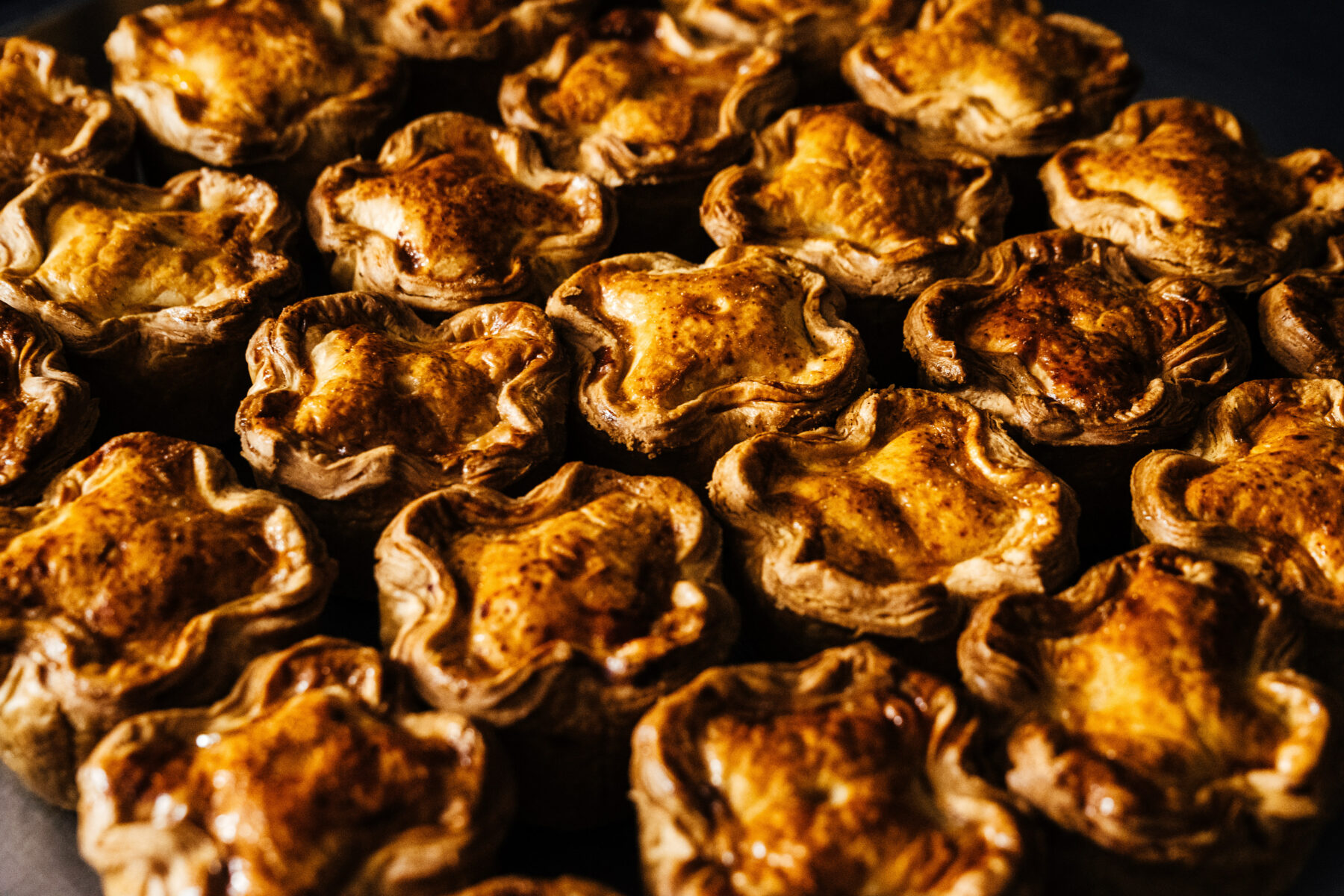 Golden brown pies