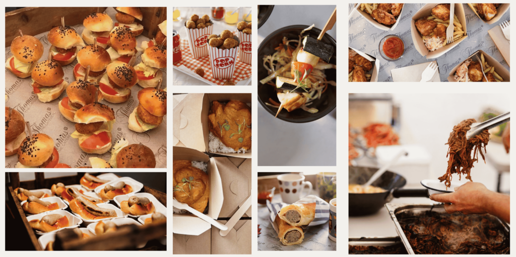 Gorgeous Selection Of Evening Food Options