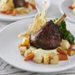 Gorgeously British Lamb Shank And Trimmings