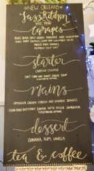 Example Menu Gorgeously Tailored To The Special Couples Needs
