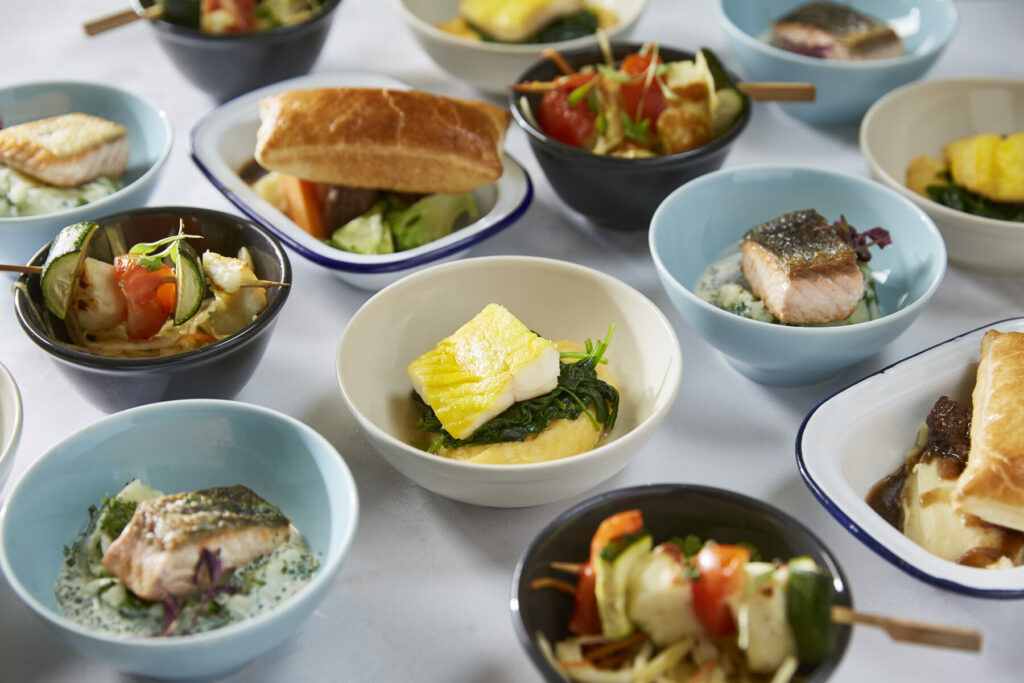 Gorgeously Colourful Small Tasting Plates